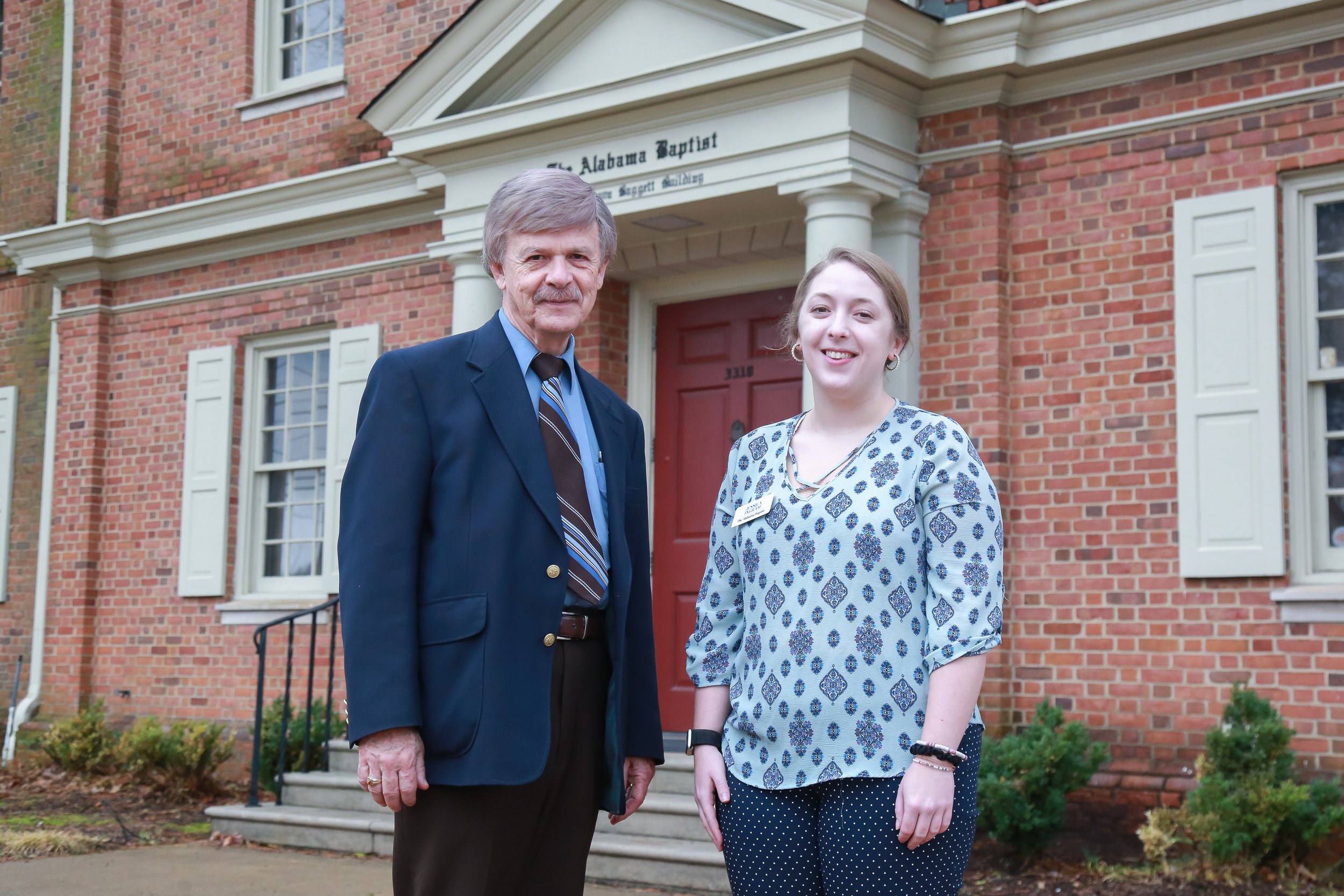  Pictured above is Morris Murray and Jessica Ingram, seminar coordinator.  